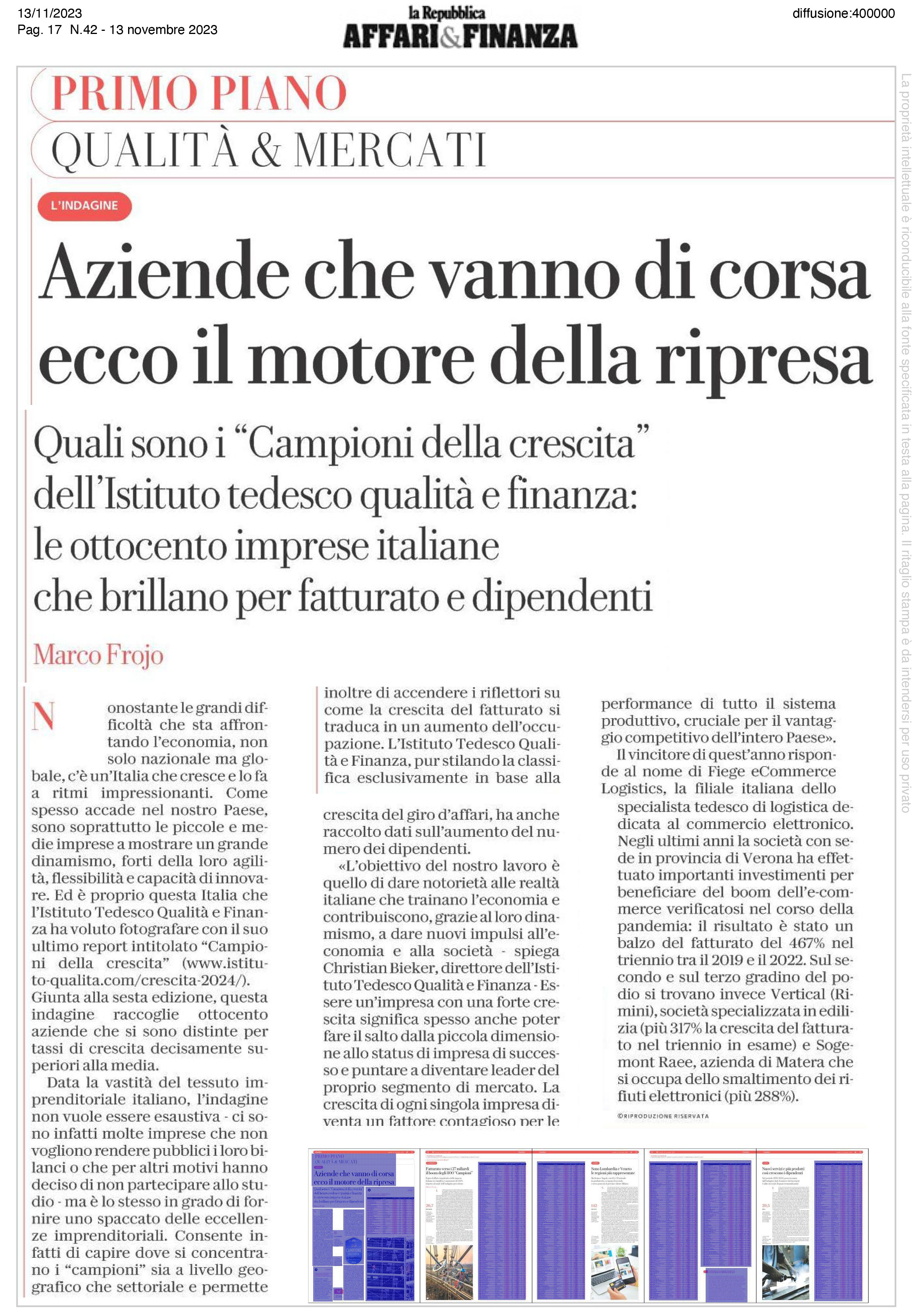Affari & Finanza